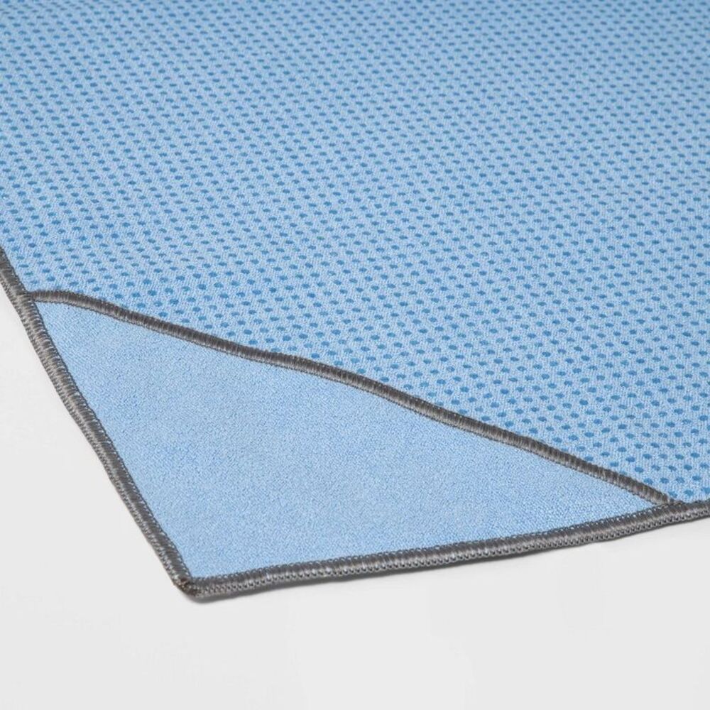 Open Box - All In Motion - Yoga Towel Blue - All In Motion Blue - Picture 3 of 3